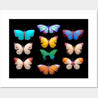 Butterflies Everywhere Posters and Art